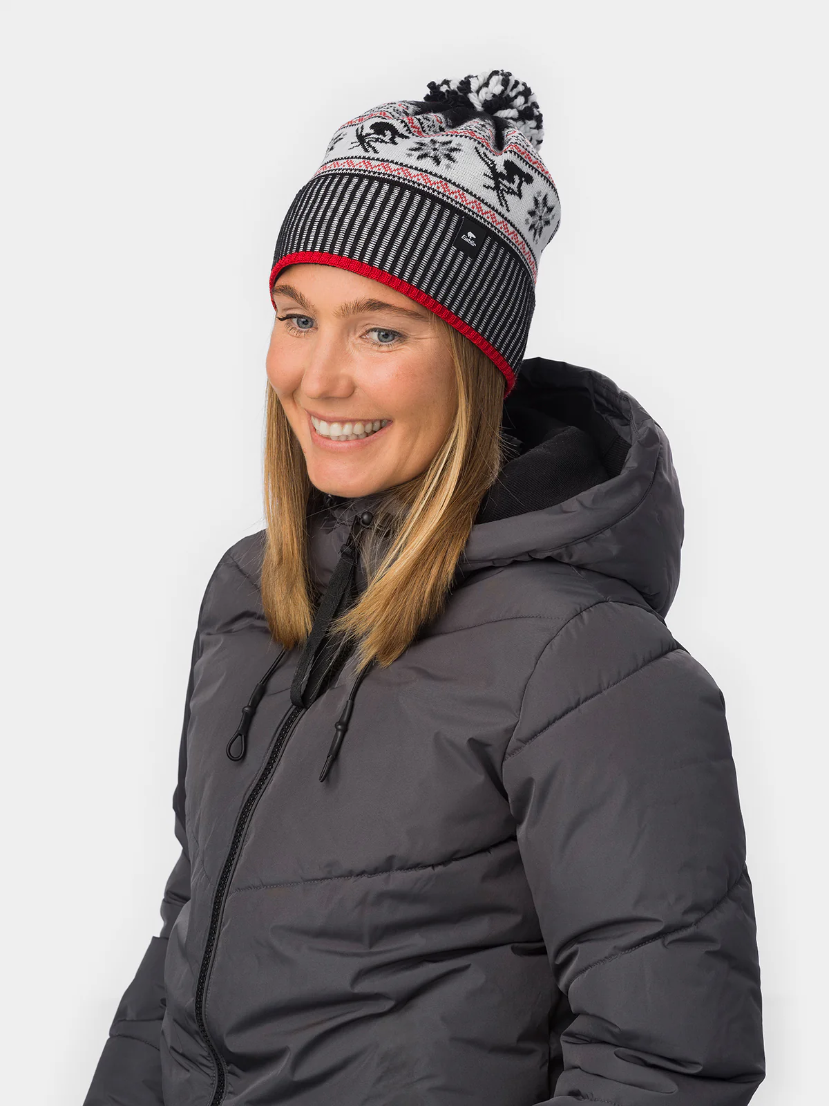 Retro Oversized Bommelmütze - Image 3