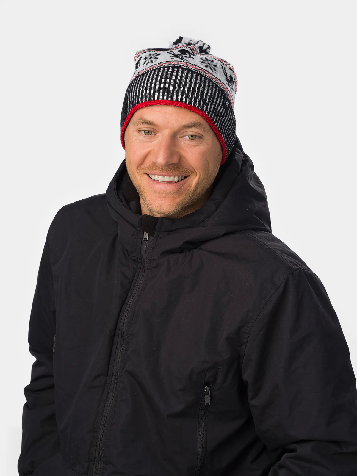 Retro Oversized Bommelmütze - Image 5