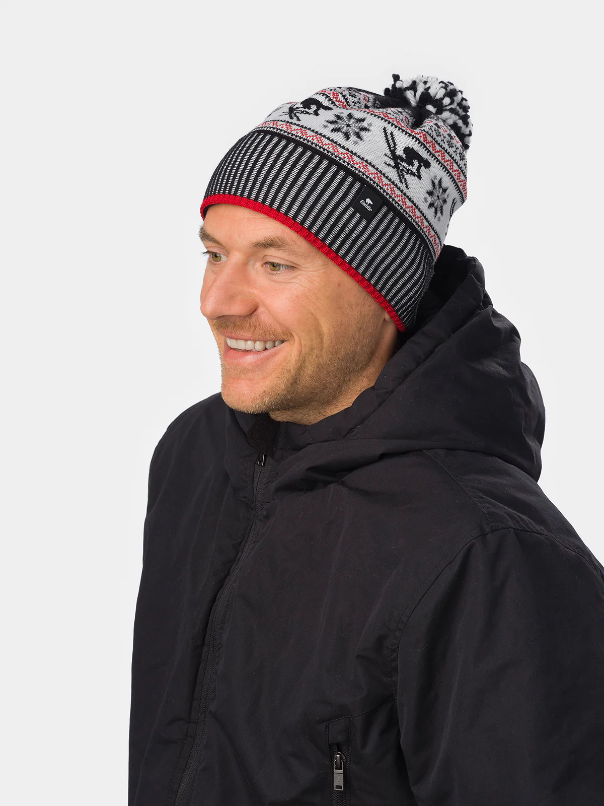 Retro Oversized Bommelmütze - Image 6